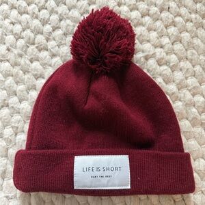 Burgundy Beanie